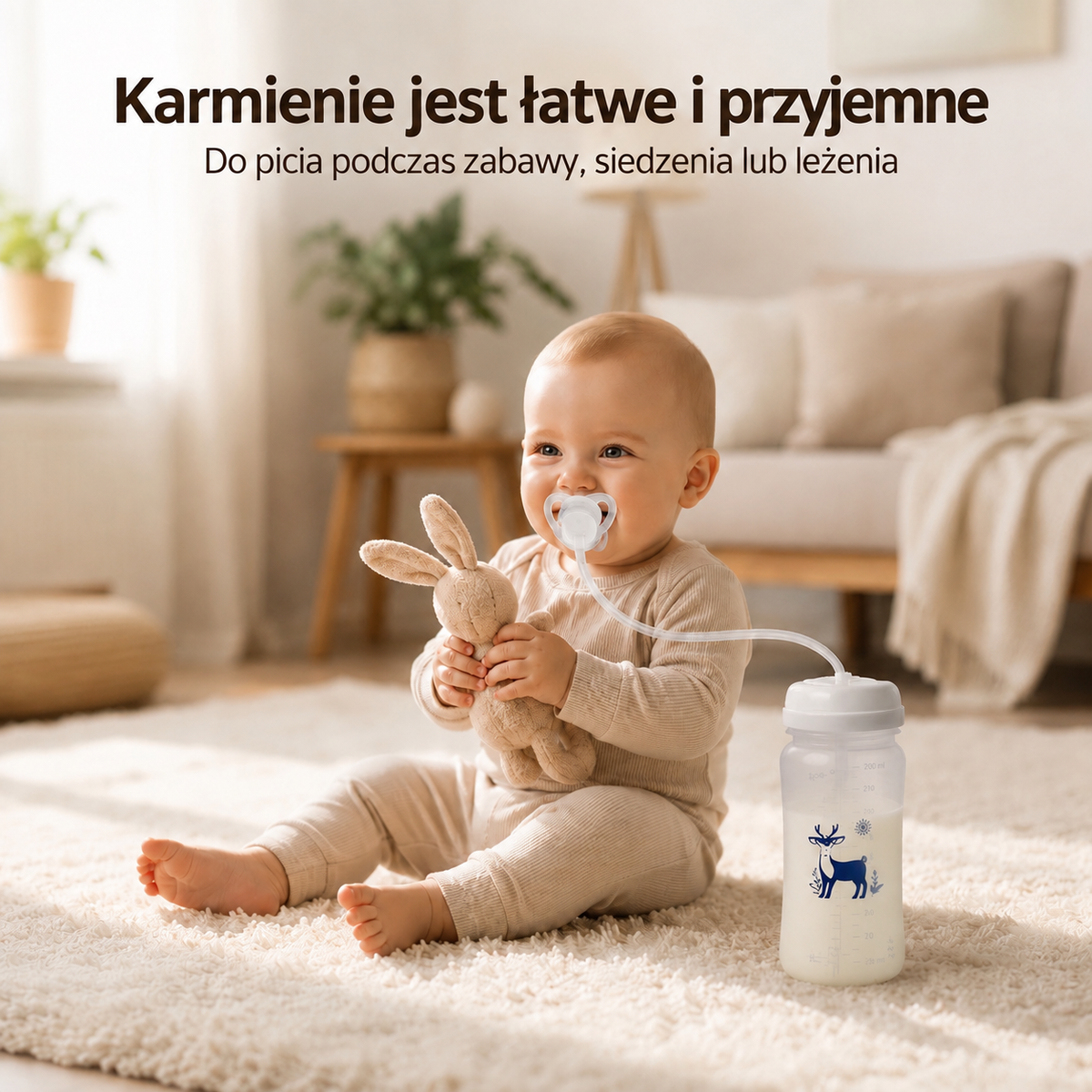 Butelka 3 w 1 o pojemności 300 ml