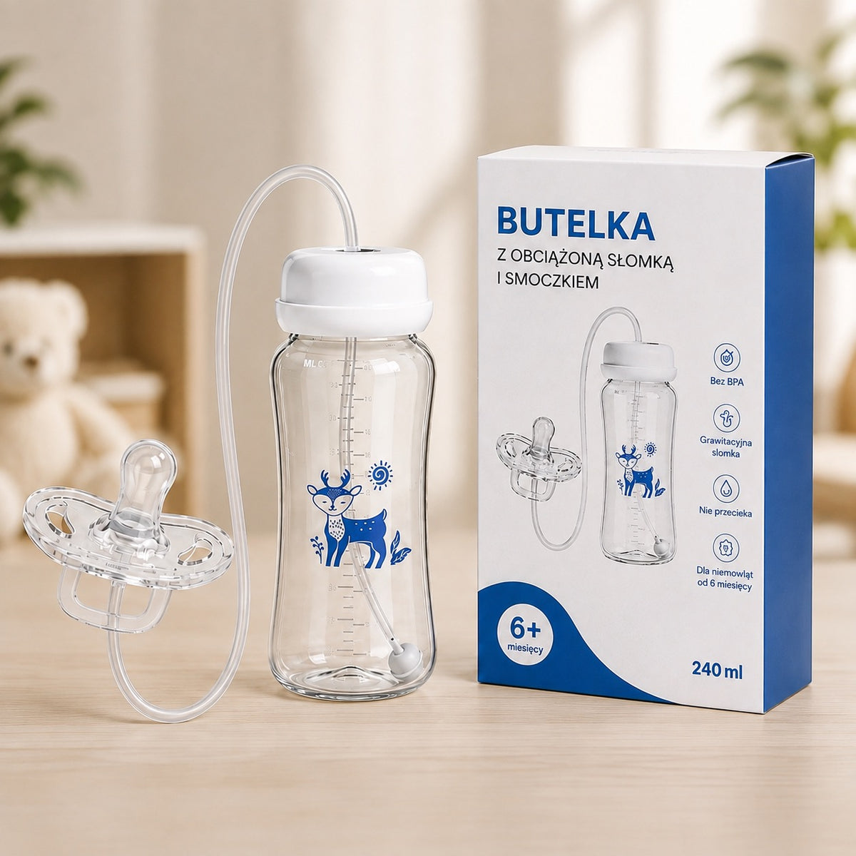Butelka 3 w 1 o pojemności 300 ml