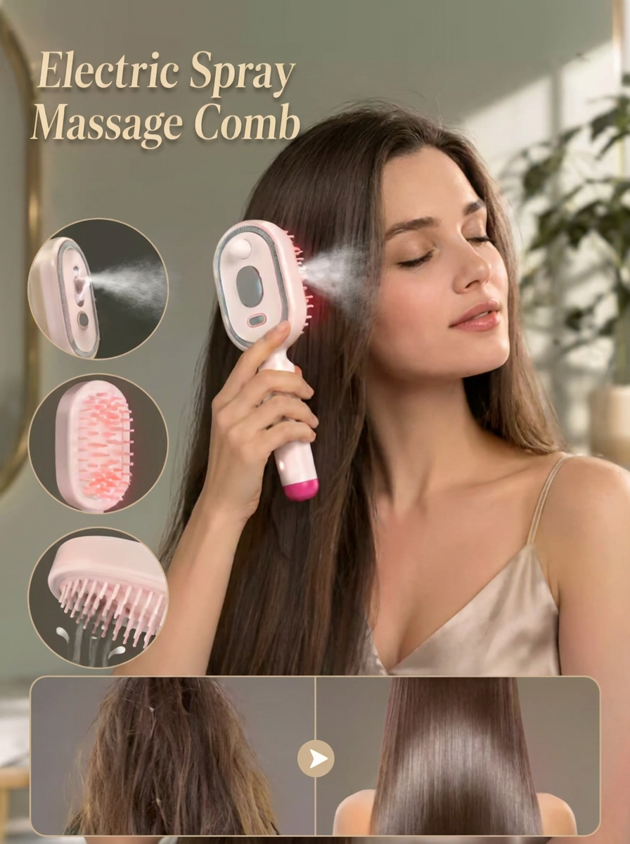 Brosse Anti-Frisottis Vapeur