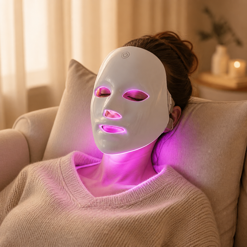 7-Color LED Glow Mask