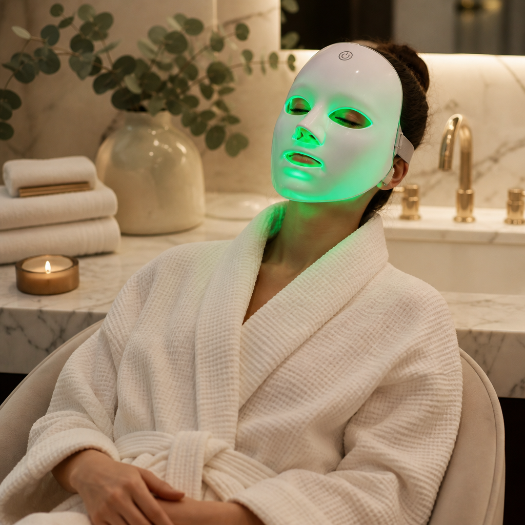 7-Color LED Glow Mask